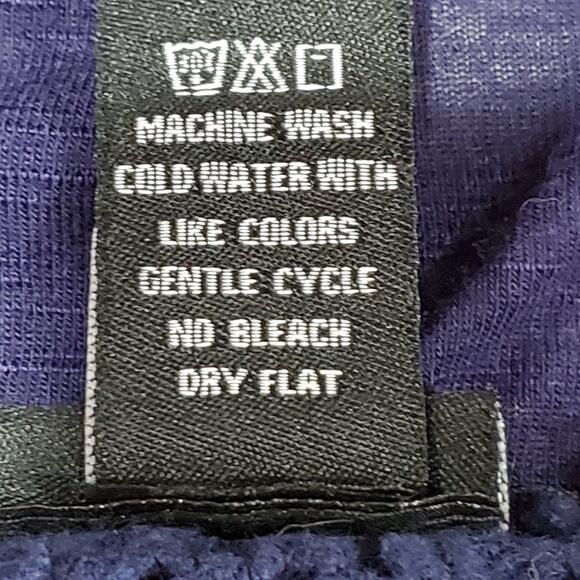 Rue 21 Navy Racer Back Lace Top Medium - Picture 6 of 6